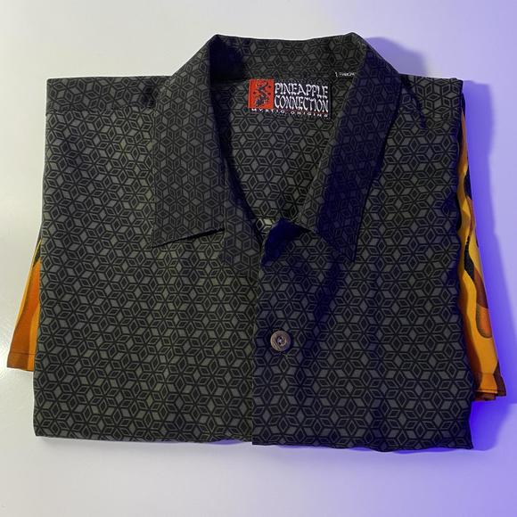 Pineapple connection flames short sleeve shirt - Picture 9 of 9